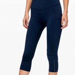 lululemon athletica Fast and Free Crop 19" Nulux